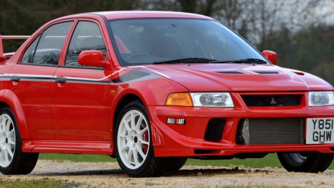 Mitsubishi Lancer Evolution 20th Anniversary of the UK Launch of the Rally-Bred Super Saloon