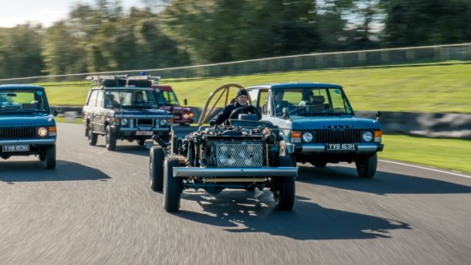 Land Rover Celebrates 50 Years Of Range Rover At Goodwood Speedweek