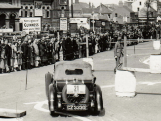 Ulster International Motor Trial, Bangor, 1931 - Final Driving Test (Photo courtesy of Bill Swann, UAC)