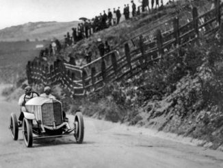 Mercedes 2895 hp Sport Racing success with four-wheel brakes at the Targa Florio 1921