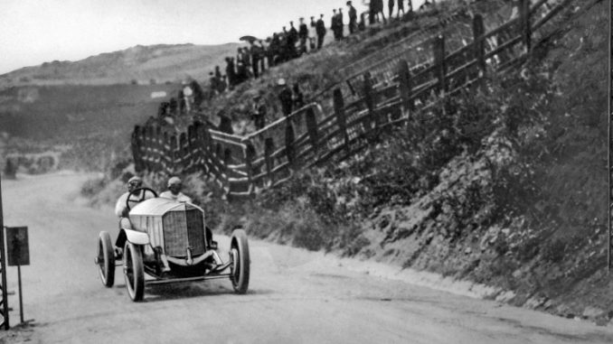 Mercedes 2895 hp Sport Racing success with four-wheel brakes at the Targa Florio 1921