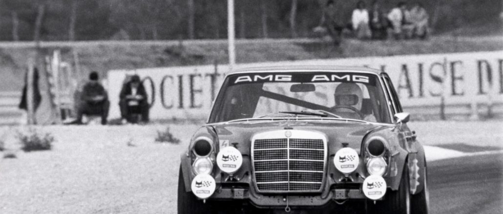The sensation at Spa 50 years ago - AMG class victory at the 24-hour race in 1971